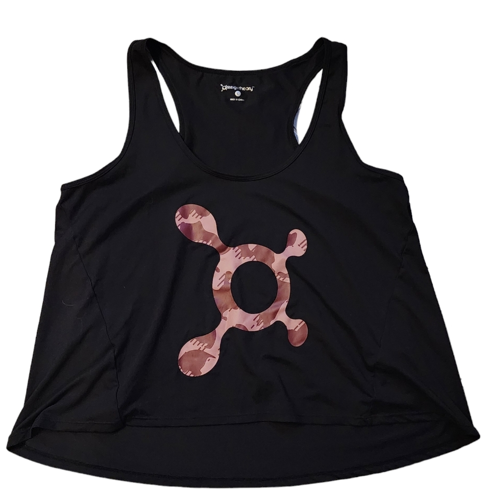 Orangetheory flowy crop tank